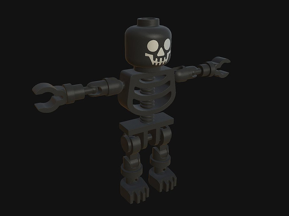 Zbrush Sculpt of Geth Race from Mass Effect Series