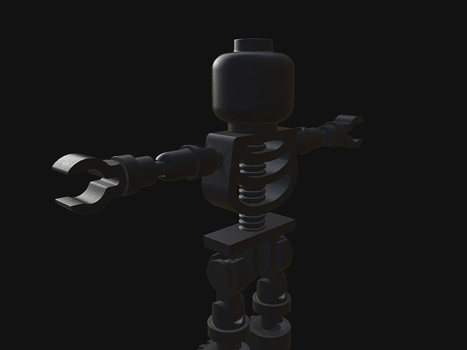 Zbrush Sculpt of Geth Race from Mass Effect Series