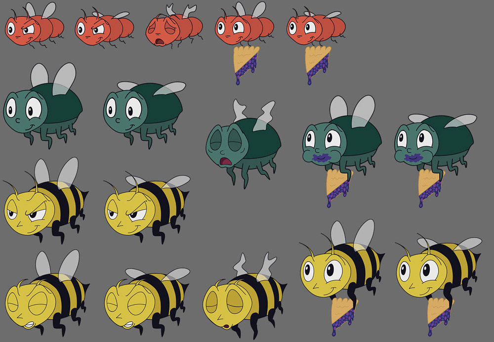 Sprite Animations Made for MSUFCU Sponsored Game Saving Draggy